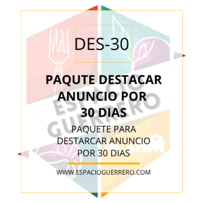 Destacado por 30 días