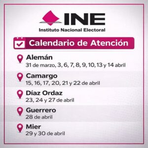 Modulo INE Nueva Ciudad Guerrero 28 Abril